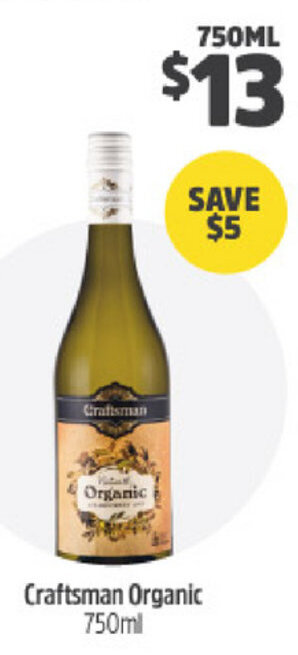 Craftsman Organic 750ml