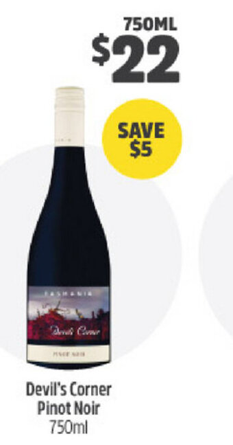 Devil's Corner Pinot Noir 750ml