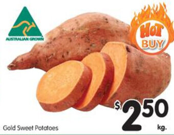 Spar Gold Sweet Potatoes offer