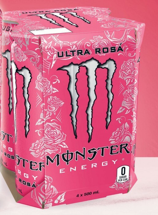 Monster Energy Drink 4x500mL offer at Coles