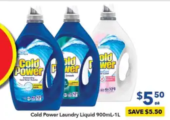 Ritchies Cold Power Laundry Liquid 900ml-1L offer