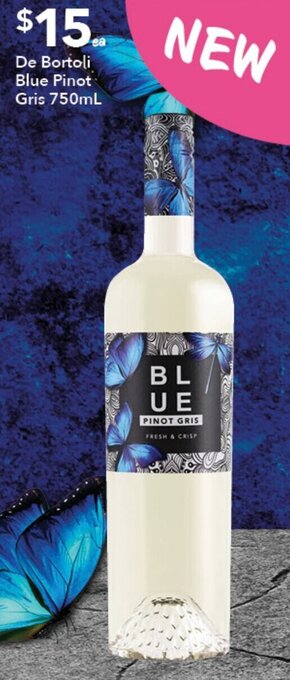 Ritchies De Bortoli Blue Pinot Gris 750ml offer