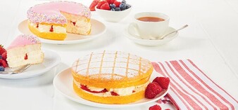 Coles Coles Bakery Cream Filled Sponge Cakes 380g-450g offer
