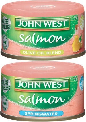 Coles John West Salmon Tempters 95g offer
