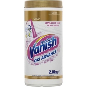 BIG W Vanish napisan gold multi power crystal white stain remover & laundry booster powder 2kg offer