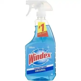 BIG W Windex trigger glass cleaner original 750ml offer