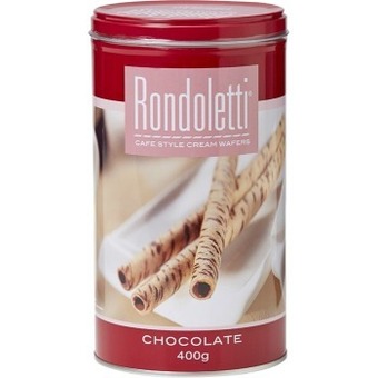 BIG W Rondoletti chocolate cream wafers 400g offer