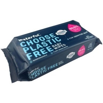 BIG W Waterful 60-pack plastic free baby wipes offer
