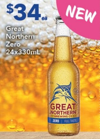 Great Northern Zero 24x330ml