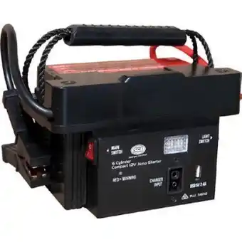 Sca 1200a 6 cylinder compact jump starter
