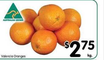 Spar Valencia oranges offer