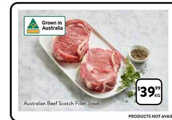Foodworks Australian beef scotch fillet steak offer