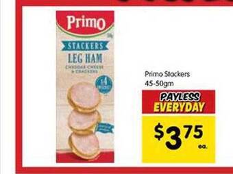 Spar Primo stackers 45-50gm offer