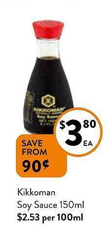 Kikkoman soy sauce 150ml