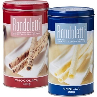 BIG W Rondoletti wafer varieties 400g offer