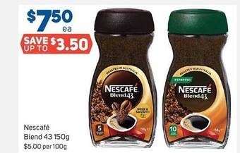 Foodland Nescafe blend 43 offer
