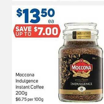 Foodland Moccona indulgence instant coffee offer