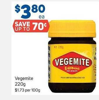 Foodland Vegemite offer