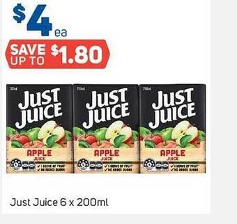 Foodland Just juice offer