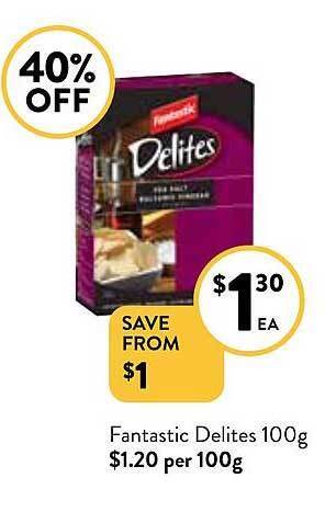Foodworks Fantastic delites offer