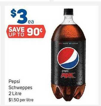 Foodland Pepsi schweppes offer