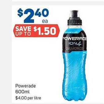 Foodland Powerade offer