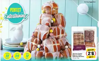 IGA Yarrow's Easter Buns 6-9 Pack Selected Varieties offer