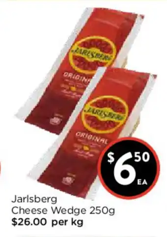 Foodworks Jarlsberg Cheese Wedges 250g offer