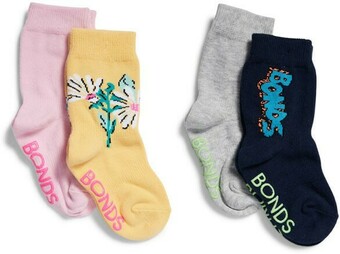BIG W Bonds 2-Pack Stay On Socks offer