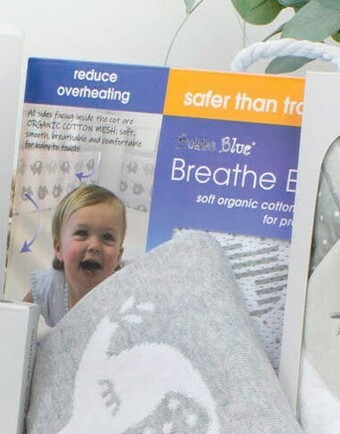BIG W Bubba Blue Elephant Breathe Easy Cot Liner offer