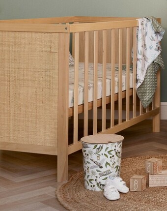 BIG W Childcare Rattan Cot* offer