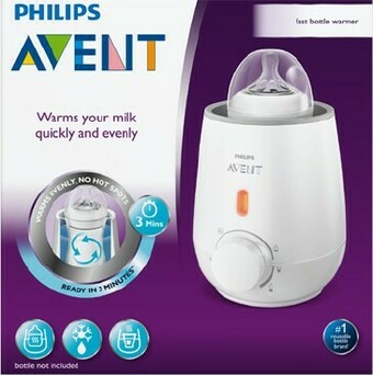 BIG W Philips Avent Electric Bottle Warmer Fast, SCF355/00 offer
