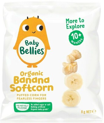 BIG W Little Bellies Banana Softcorn 8g offer