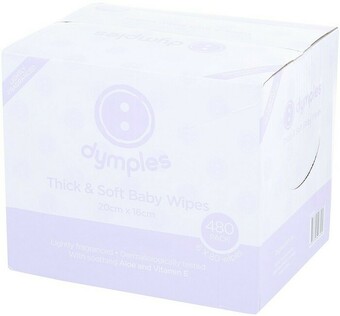 BIG W Dymples 480-Pack Wipes - Lightly Fragranced offer