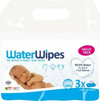 WaterWipes 180-Pack Wipes