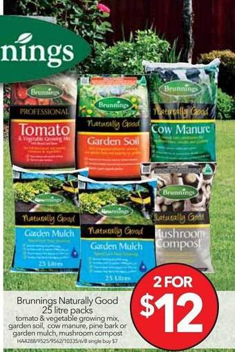 Cheap as Chips Brunnings naturally good offer