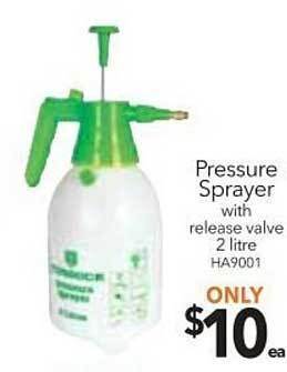 Cheap as Chips Pressure sprayer offer