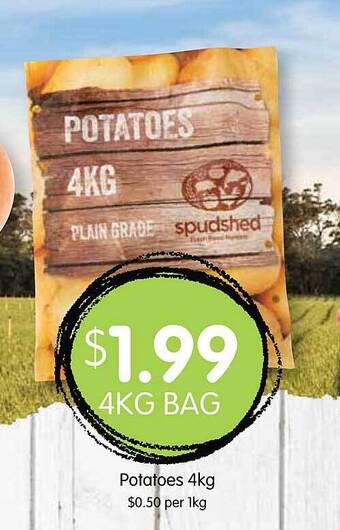 Spudshed Potatoes offer