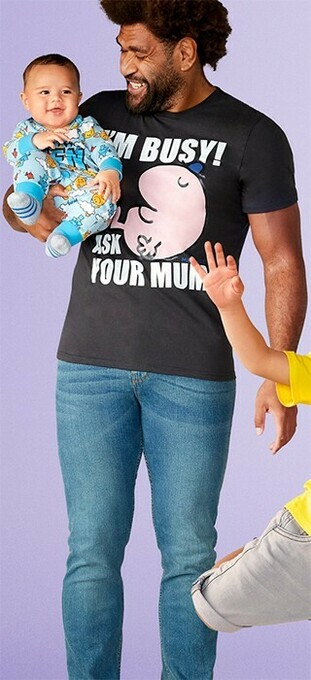 BIG W Mr. Men Men’s Mr. Lazy Tee offer