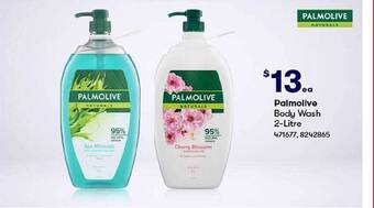 BIG W Palmolive body wash 2-litre offer