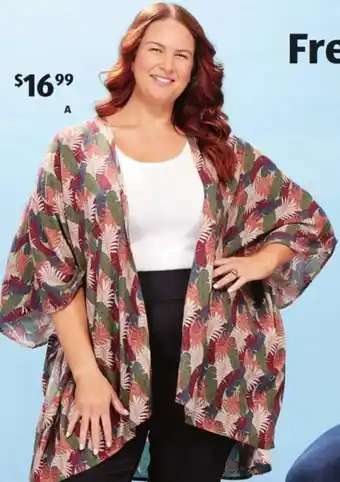 ALDI Women's Fashion Kimono offer