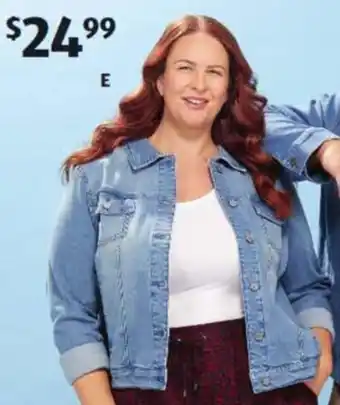 ALDI Women's Denim Jacket offer