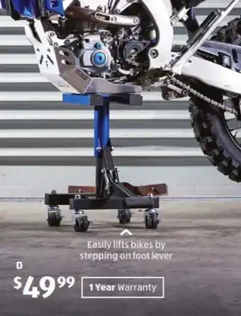 ALDI Motorbike Lift stand offer