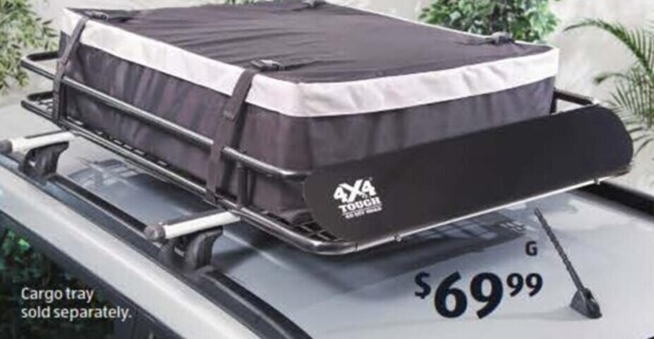 Rooftop Waterproof Cargo Bag offer at ALDI