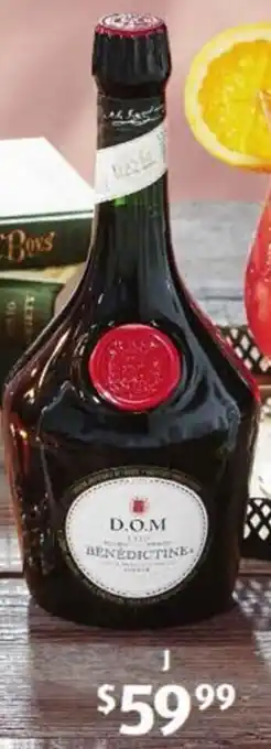 ALDI Dom Bénédictine Herbal Liqueur 700 ml offer