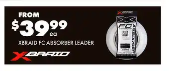 Xbraid fc absorber leader