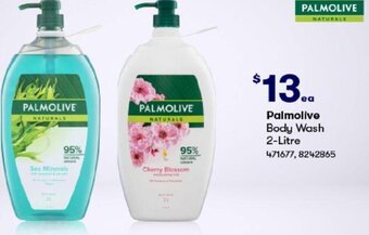 BIG W Palmolive Body Wash 2-Litre offer