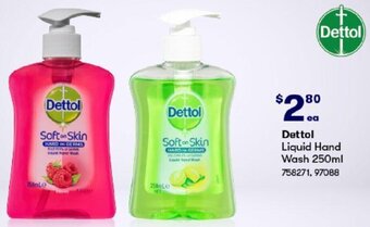 BIG W Dettol Liquid Hand Wash 250ml offer