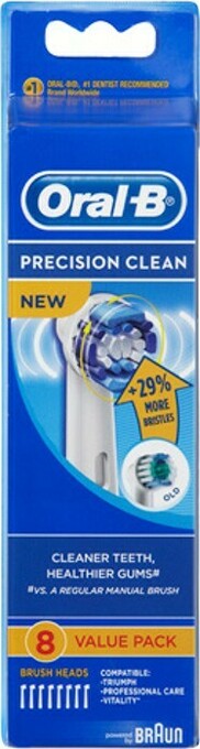 BIG W Oral-B Precision Clean Brush Heads 8 Pack offer