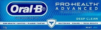 BIG W Oral-B Pro-Health Advanced Deep Clean Toothpaste offer